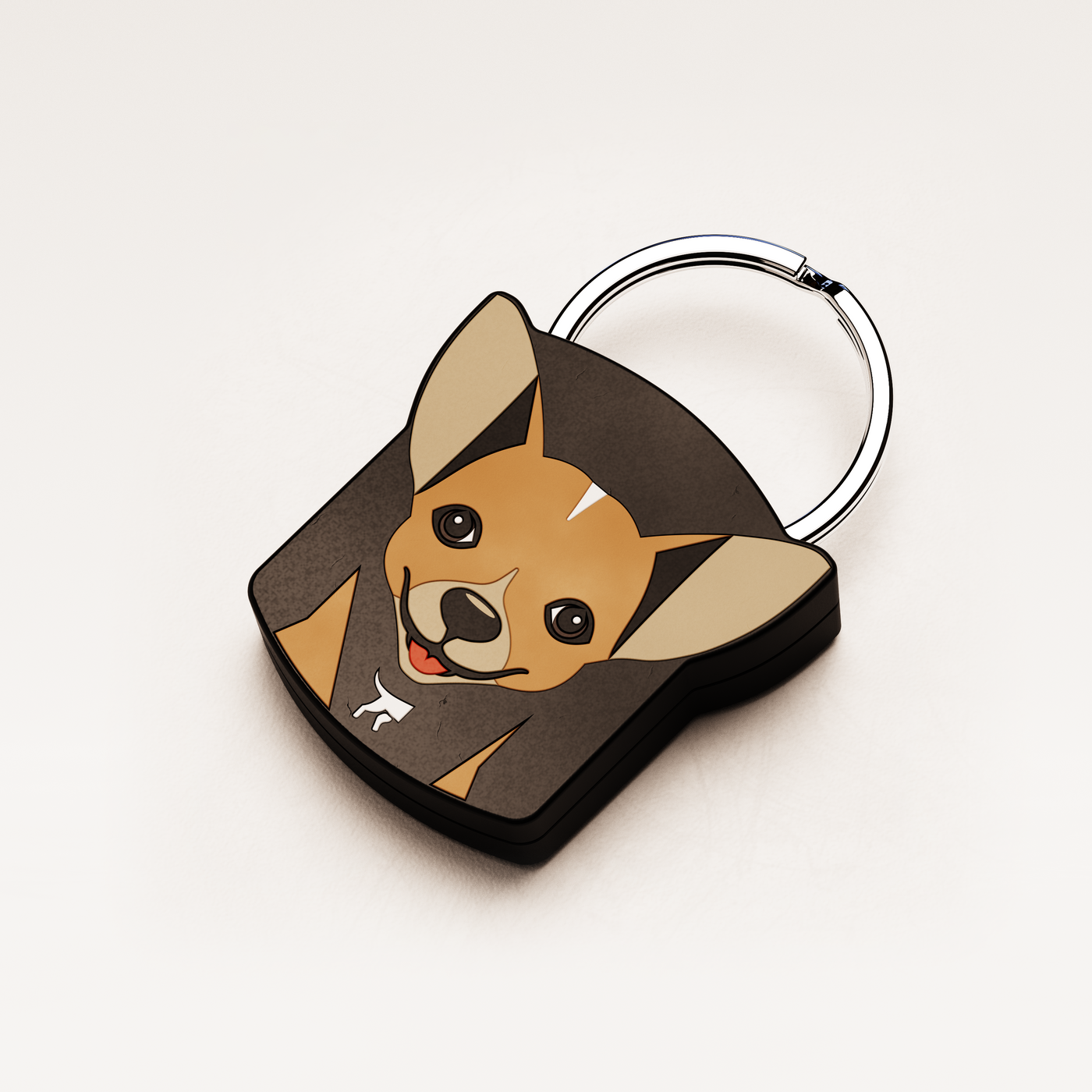 Free Chihuahua QR Dog ID Tag