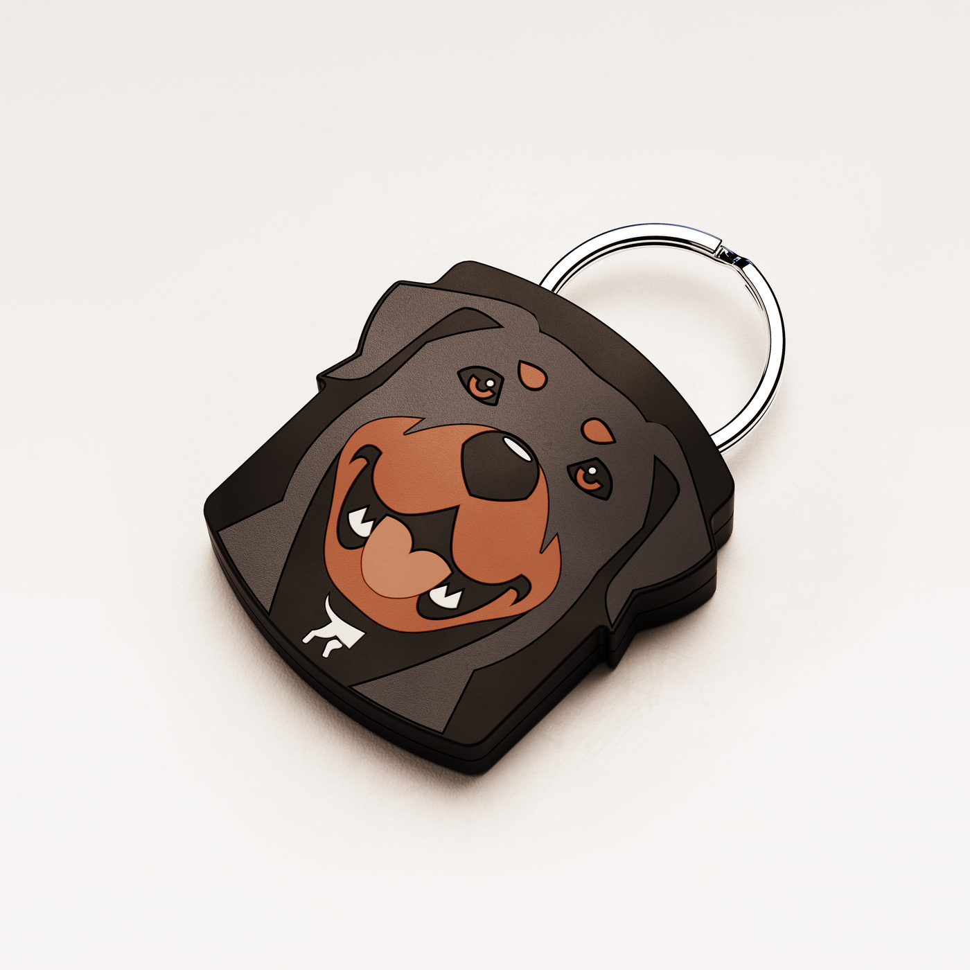 Free Rottweiler QR Dog ID Tag