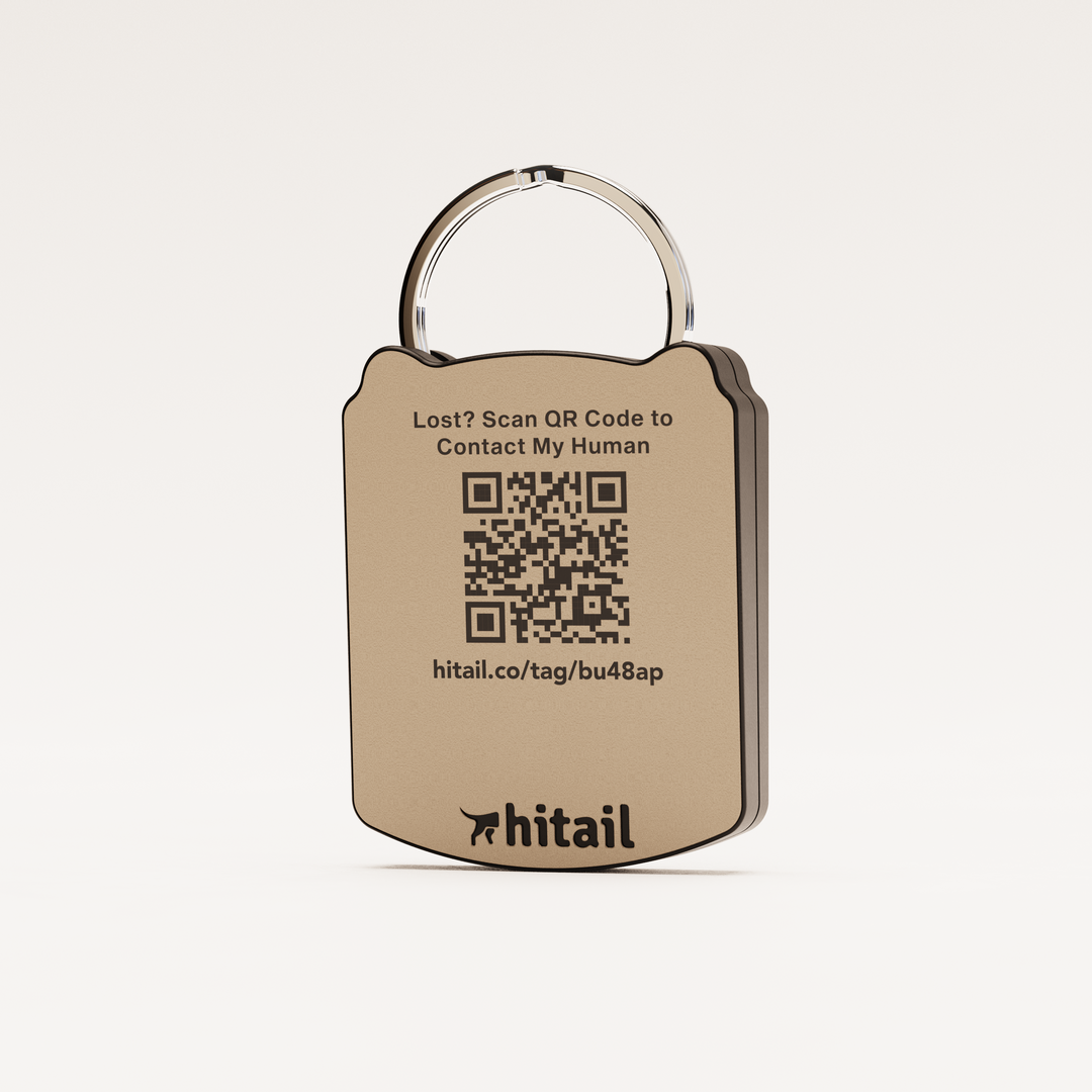 国内で当店のみ HUNI - Dog Tag A Hitail QR Pet ID Tags