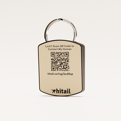 Free Hunter QR Dog ID Tag