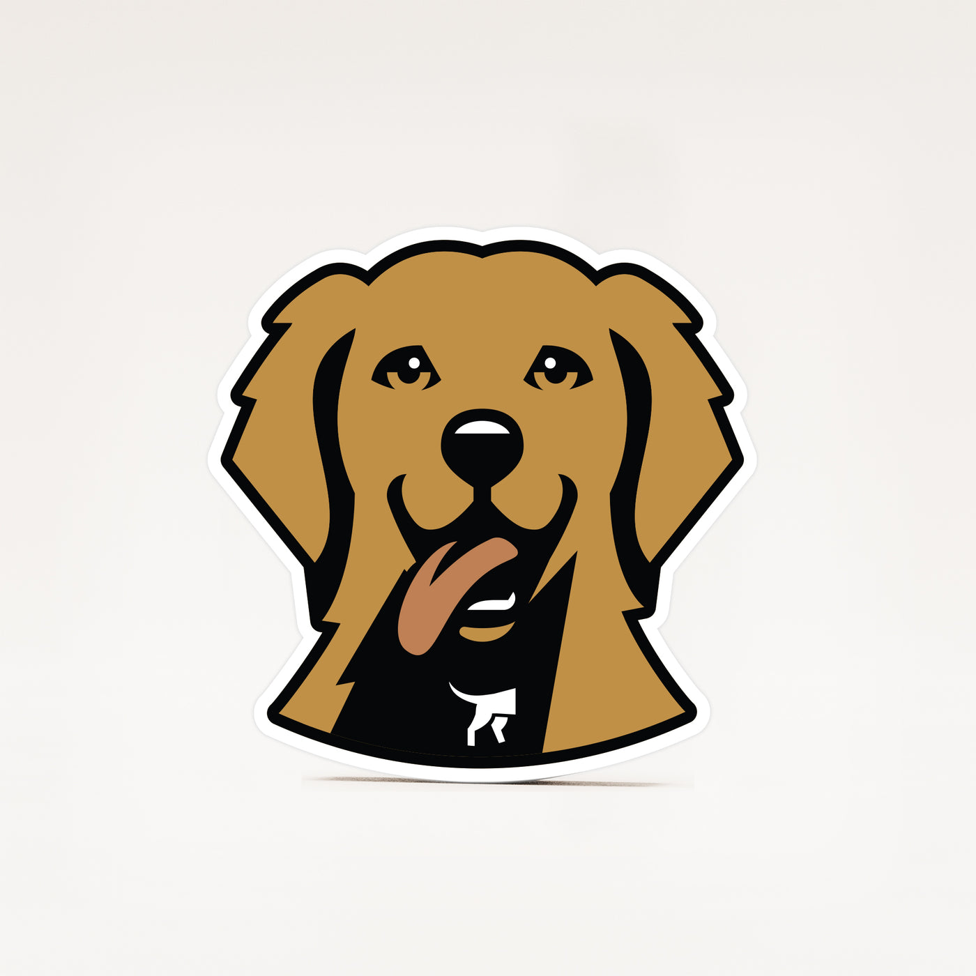 Golden Retriever Sticker