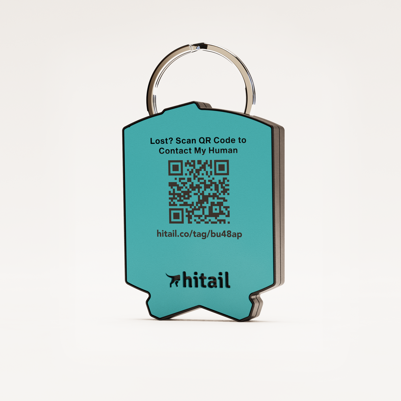 Camper QR Dog ID Tag