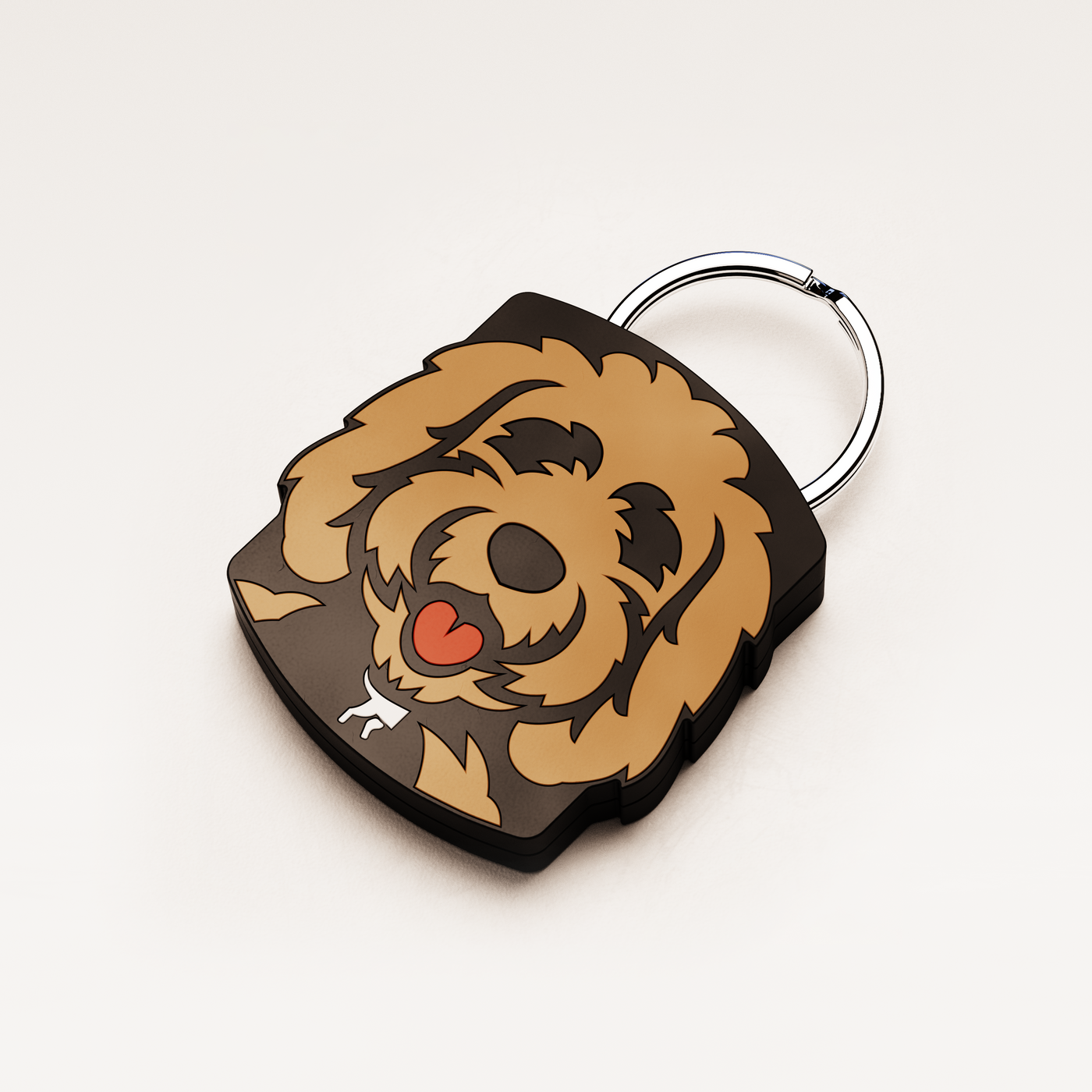 Doodle QR Dog ID Tag