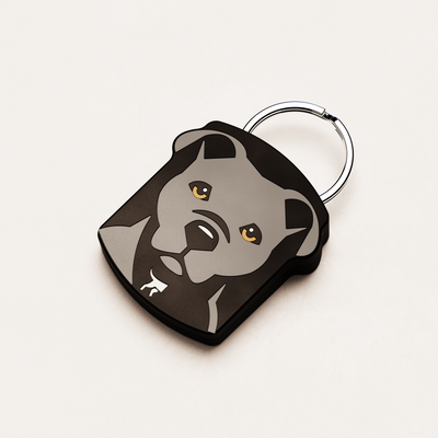 Pit Bull QR Dog ID Tag